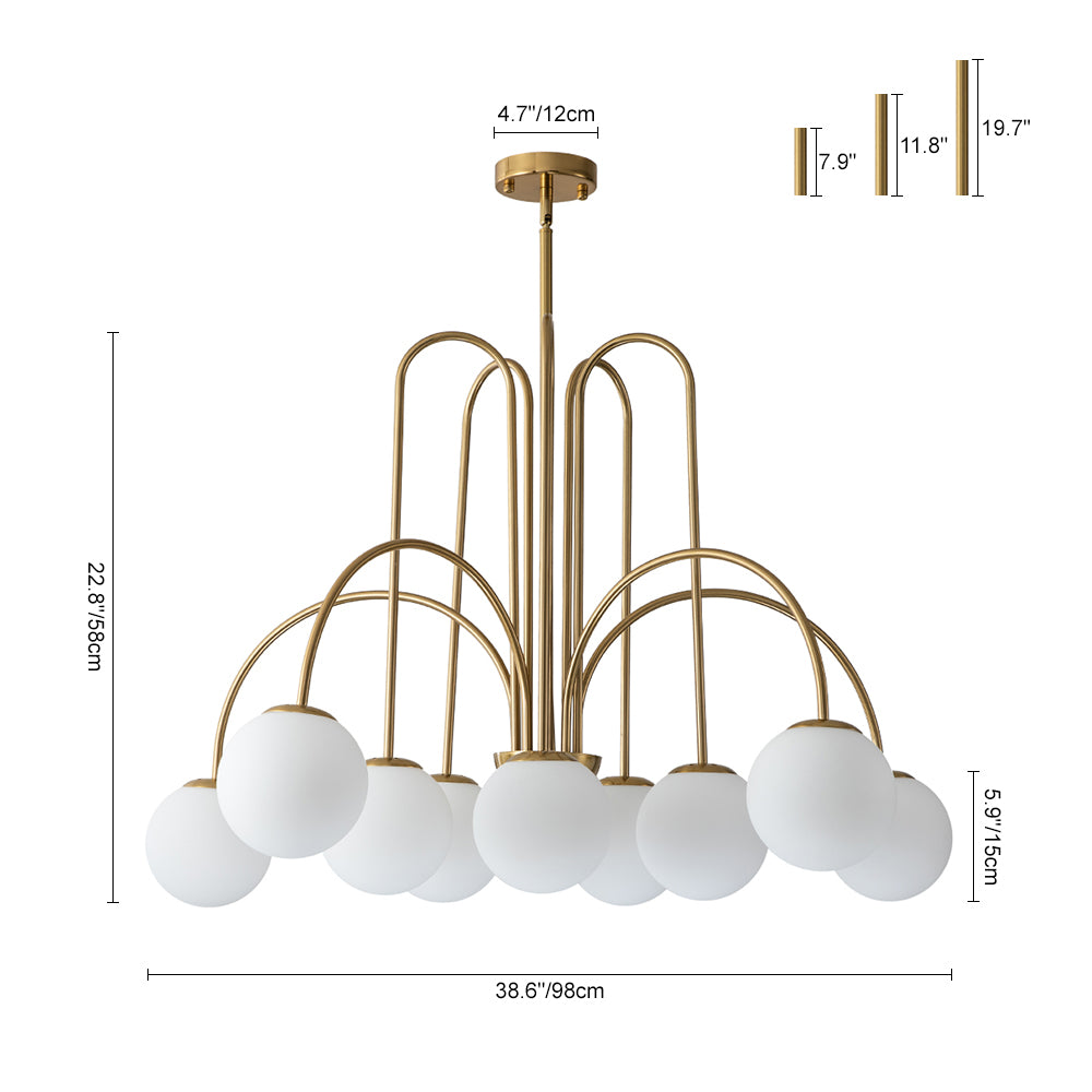 10-LightFrostedGlassGlobeBubbleChandelier_14