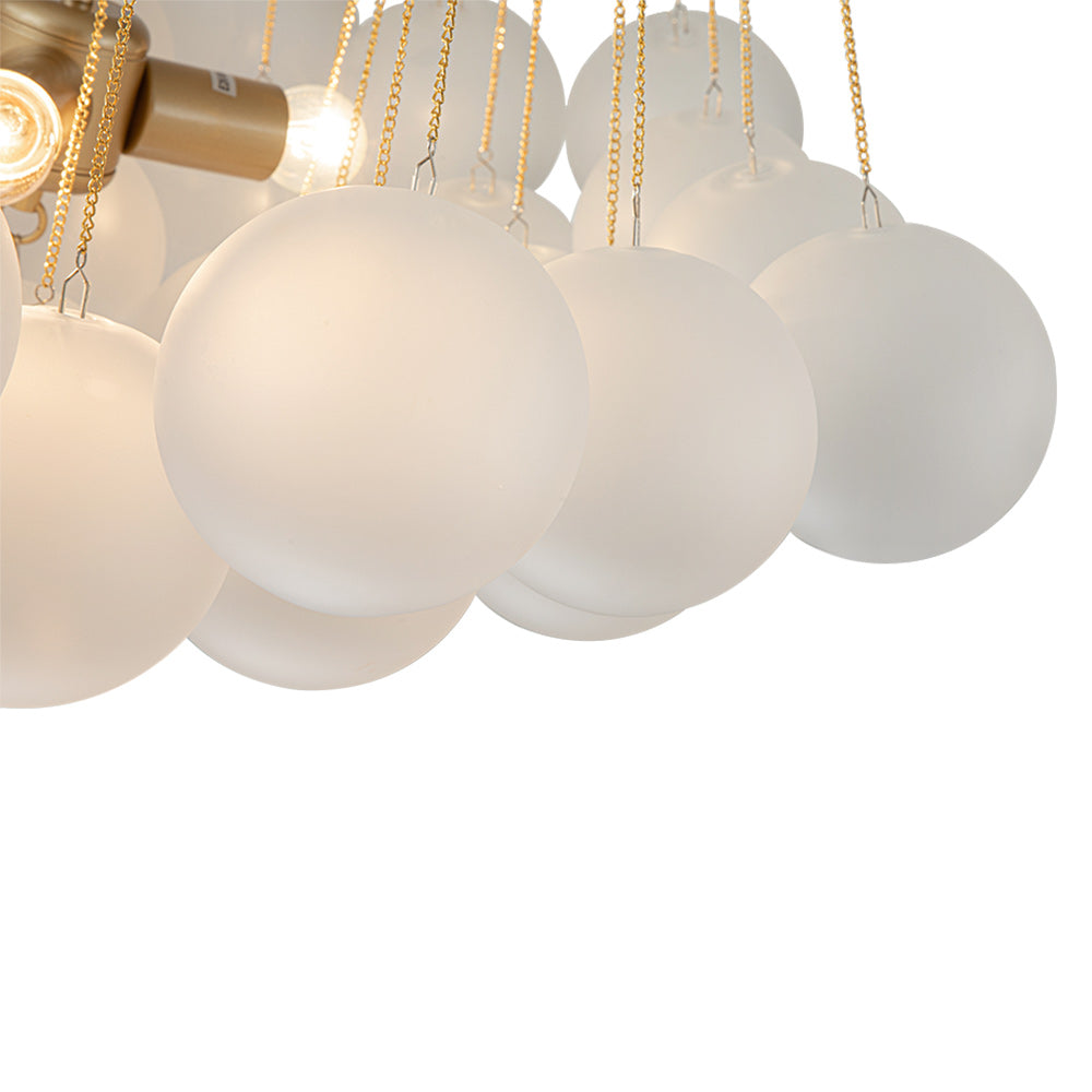 3-LightClusterFrostedGlassBubbleChandelier_11