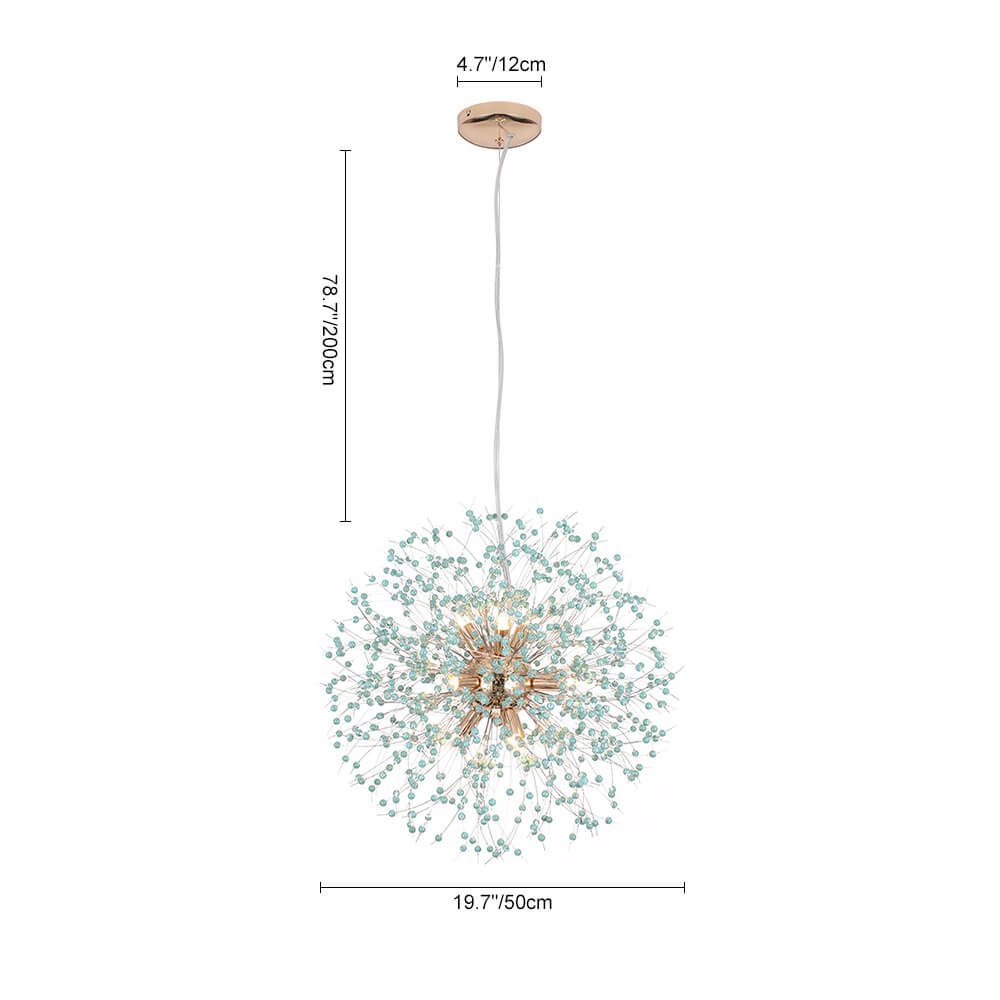9-LightBlueDandelionFireworkChandelier_11