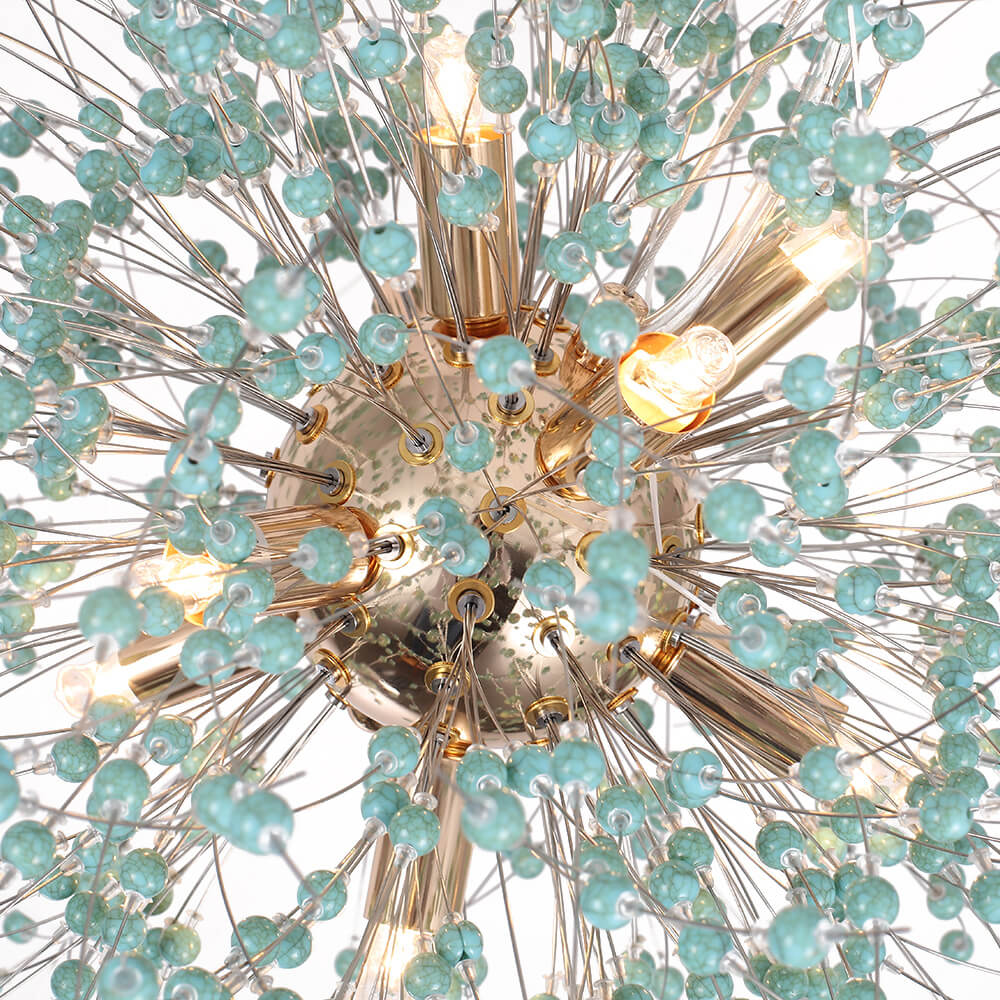 9-LightBlueDandelionFireworkChandelier_9
