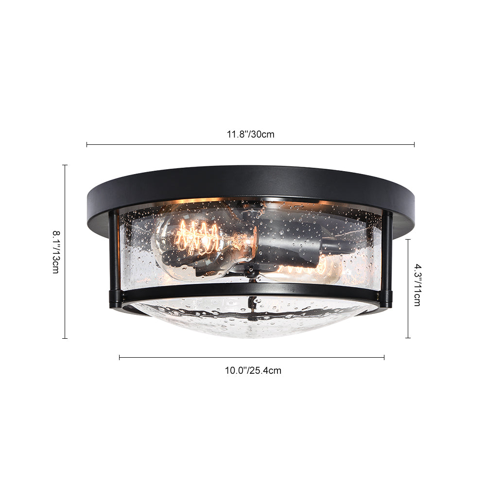 BlackSeededGlassFlushMount_10