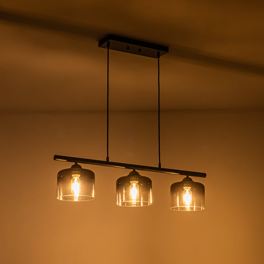 Contemporary3-LightGradualSmokedGlassIslandChandelier_15