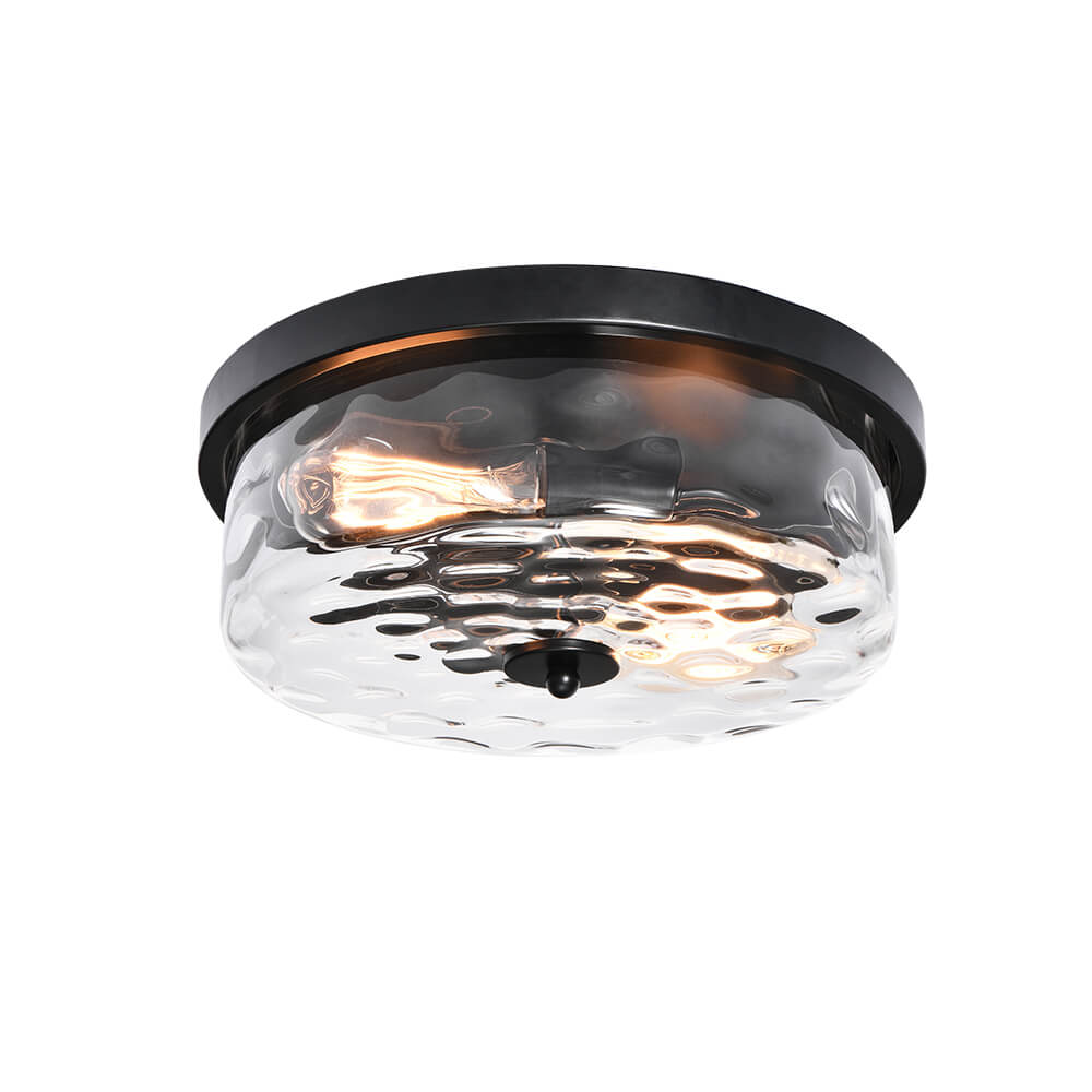 HammeredGlassFlushMountCeilingLight_7
