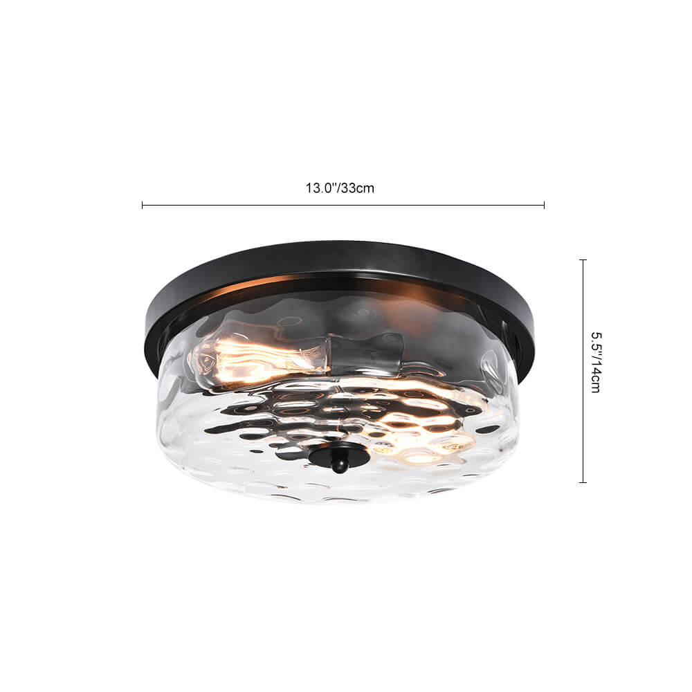 HammeredGlassFlushMountCeilingLight_8