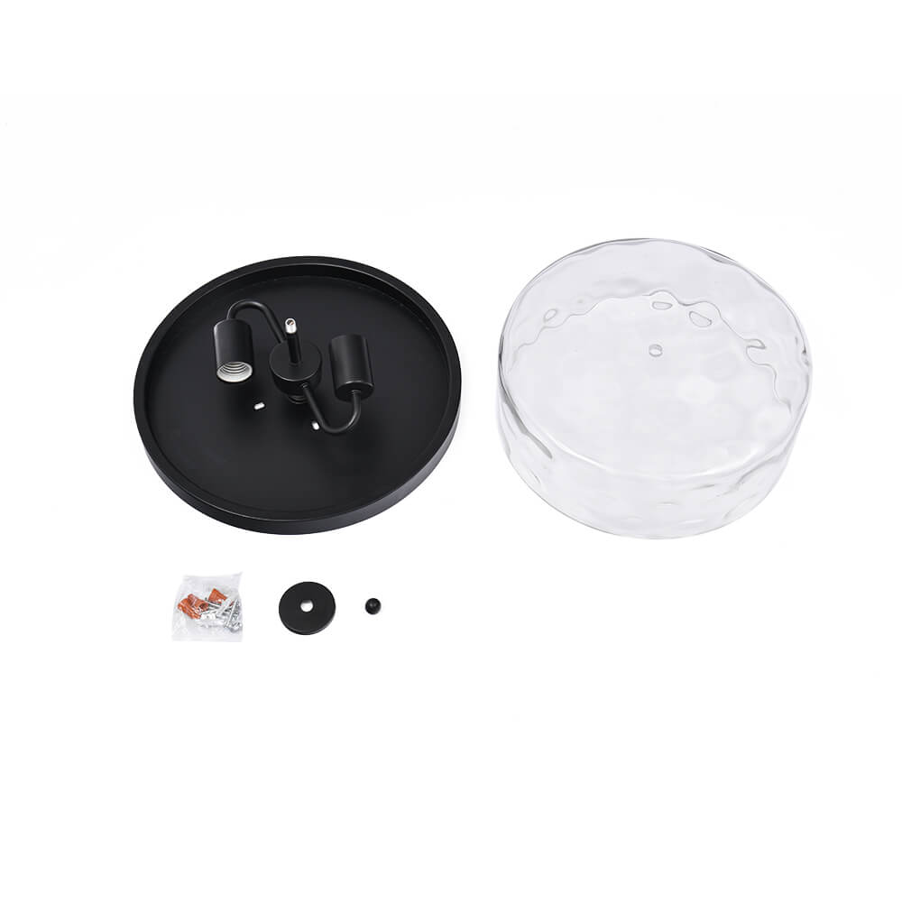 HammeredGlassFlushMountCeilingLight_9