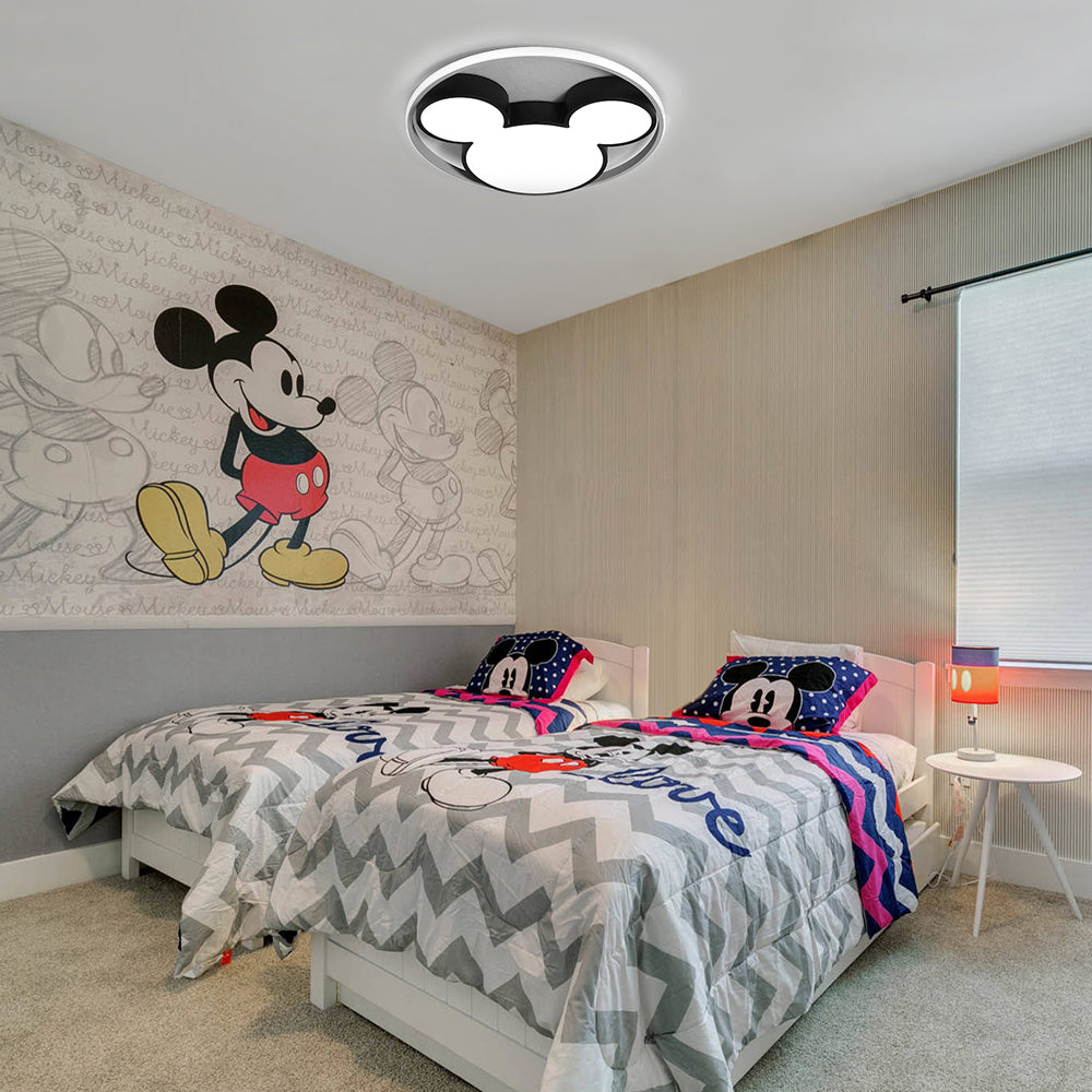 ModernMickeyDesignLEDFlushCeilingLight_12