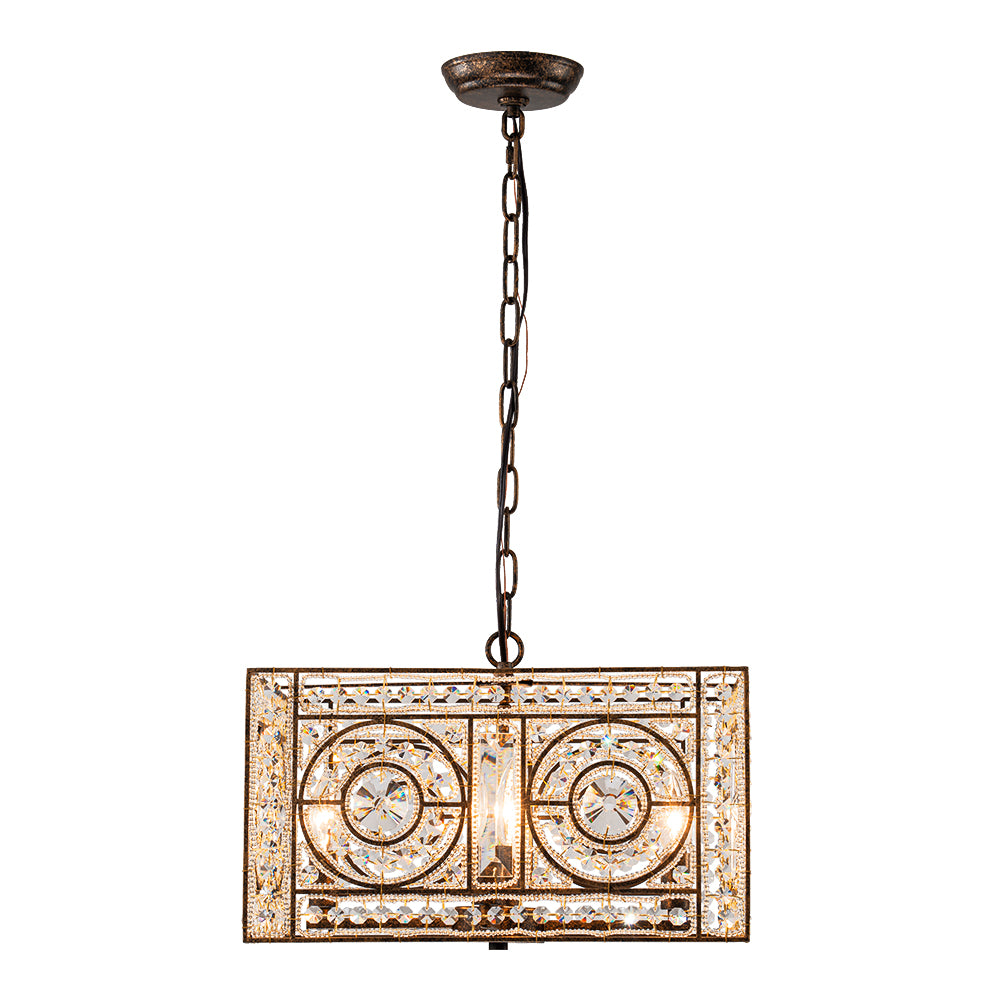 Moroccan_Glam_Antique_Crystal_Square_Cage_Chandelier_1