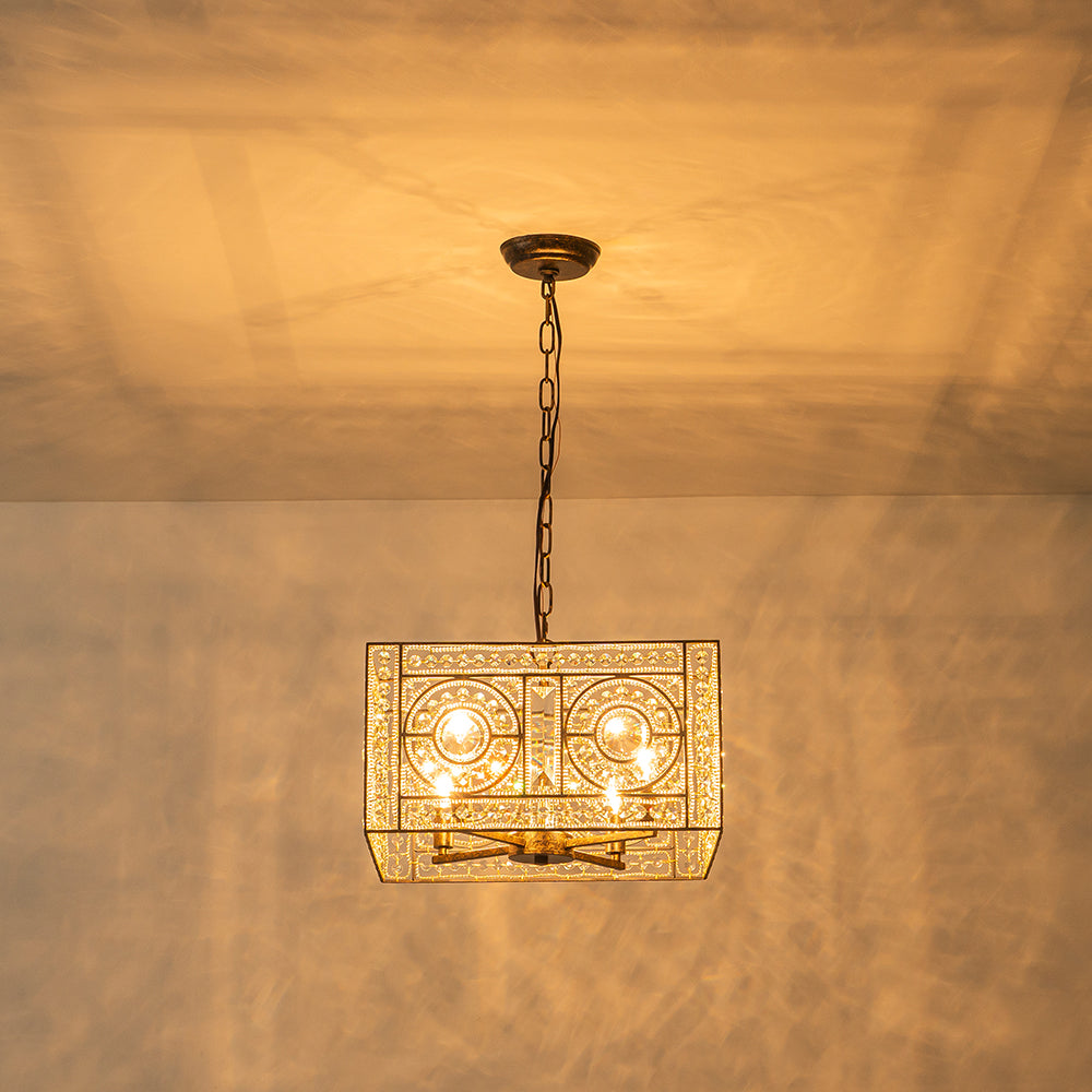 Moroccan_Glam_Antique_Crystal_Square_Cage_Chandelier_13