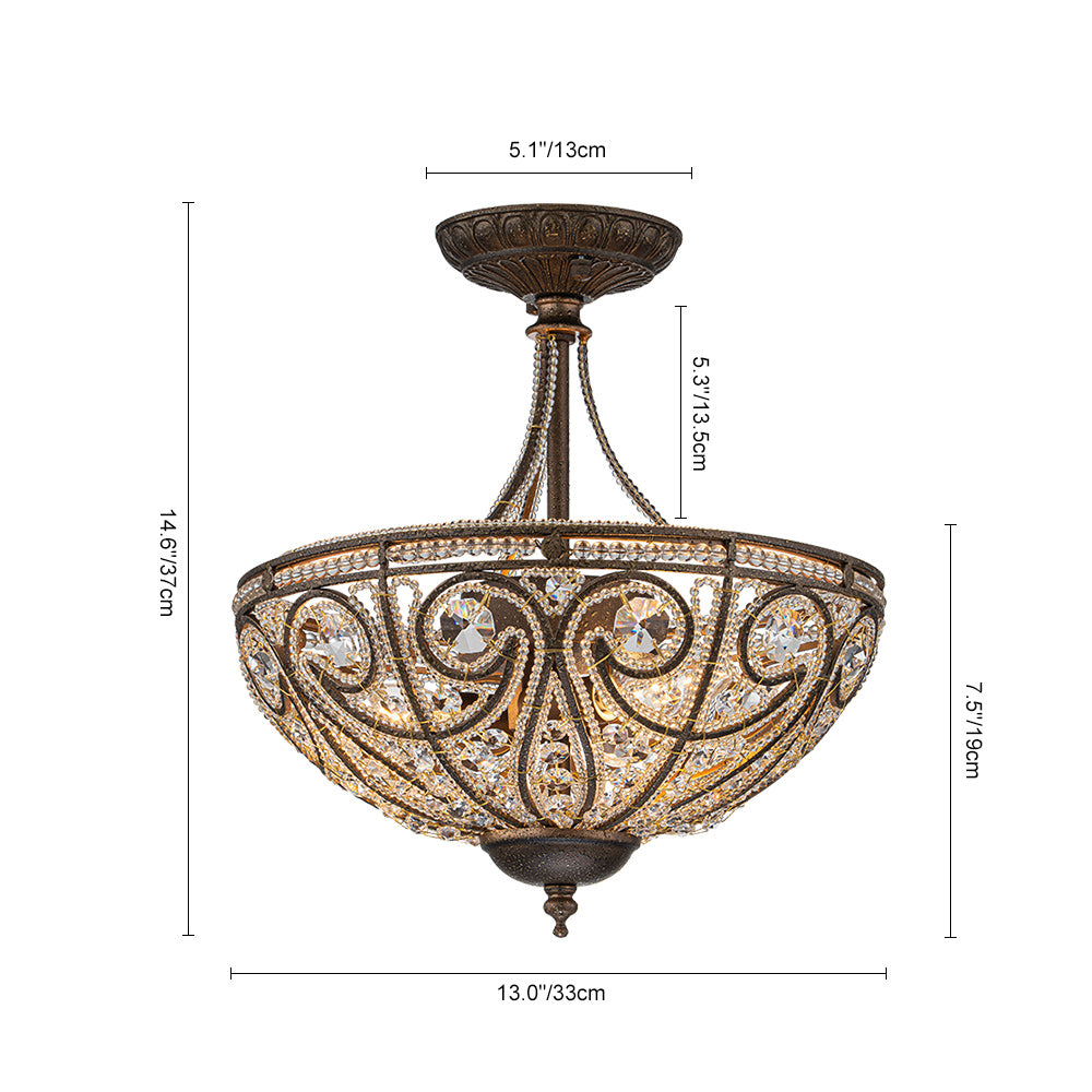 VictorianAntiqueBronzeCrystalSemiFlushLight_15