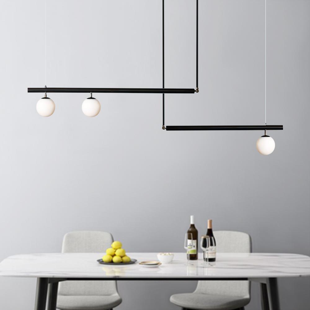 lightfixturesia-kitchen-island-glass-globe-linear-chandelier-kitchen-island-pendant-black-333571
