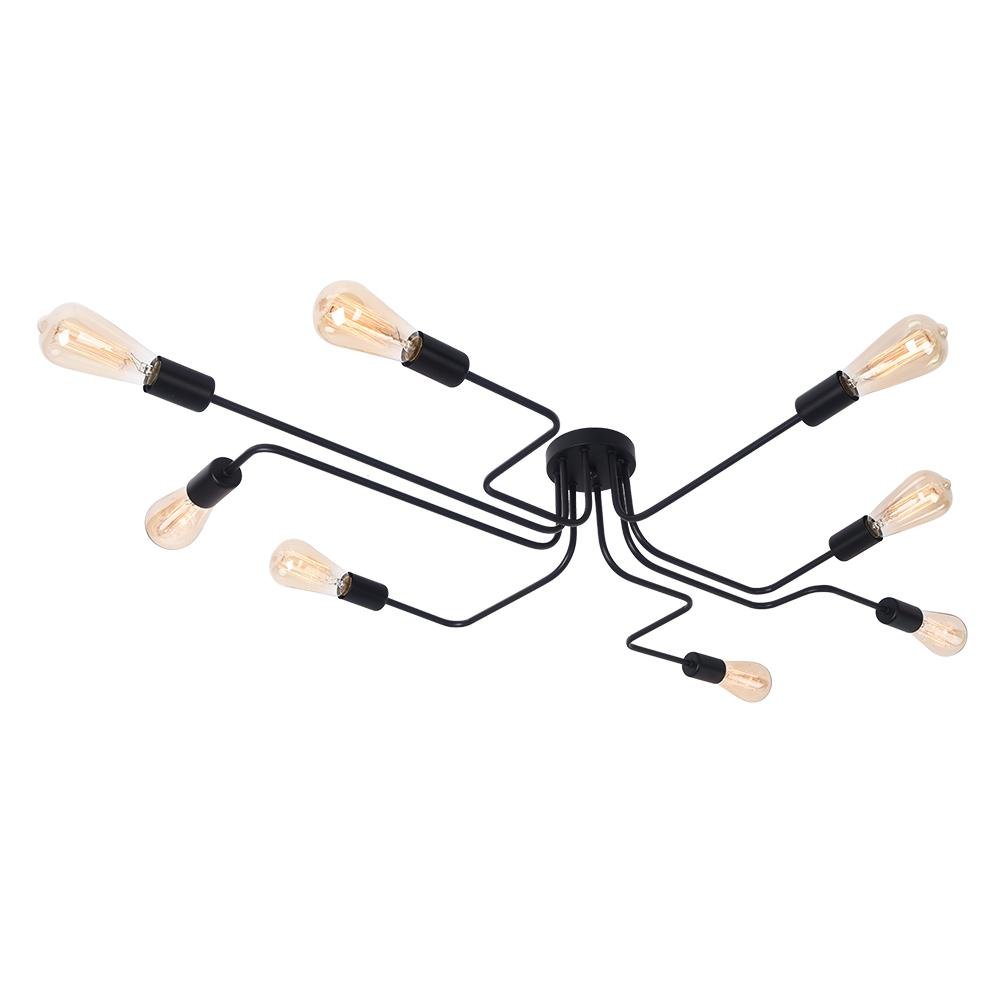 lightfixturesia-modern-industrial-semi-flush-sputnik-light-black-515410 LightFixturesia-Modern Industrial Semi Flush Sputnik Light--Black-