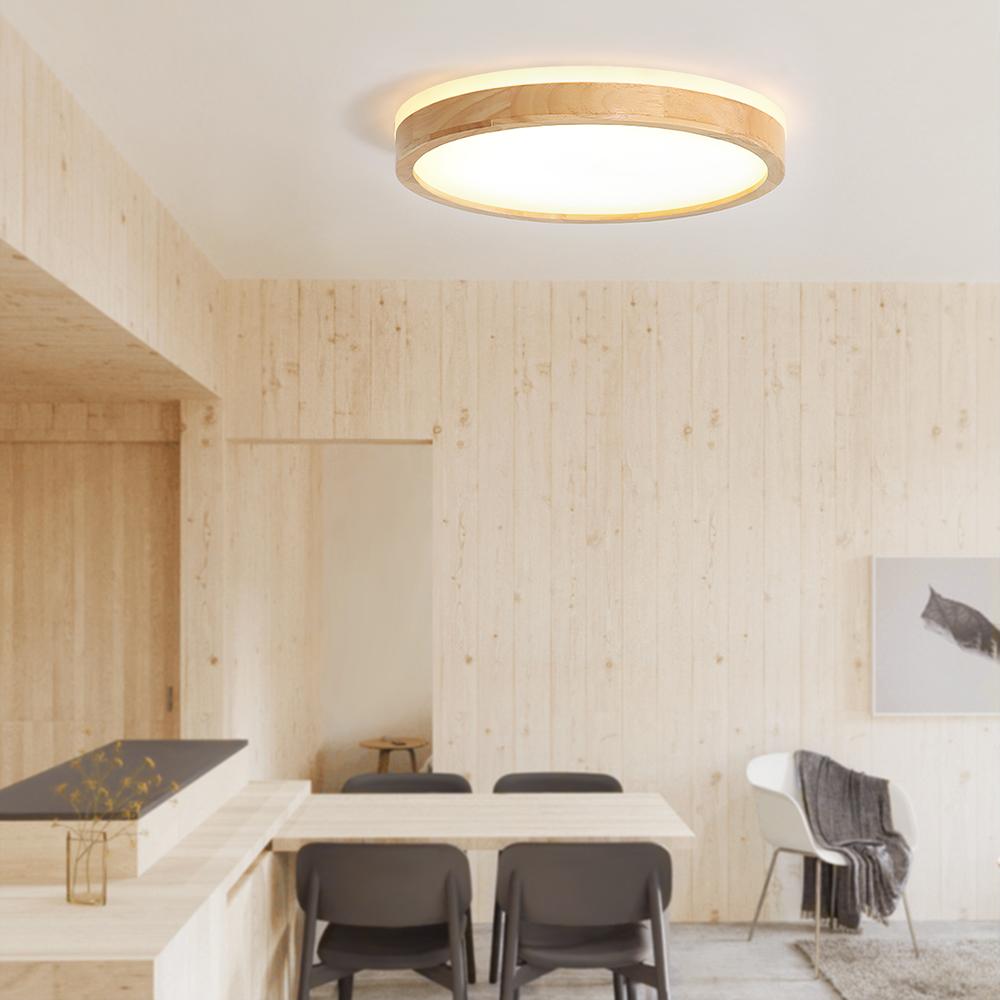 lightfixturesia-round-led-wood-flush-mount-light-flush-mount-light-11-564762 LightFixturesia-Round LED Wood Flush Mount Light-Flush Mount Light-11"-