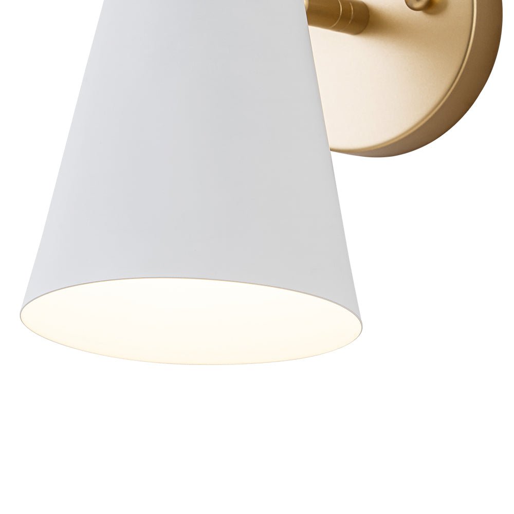 lightfixturesusa-1-light-adjustable-head-metal-cone-vanity-wall-sconce-ceiling-light-white-9034201