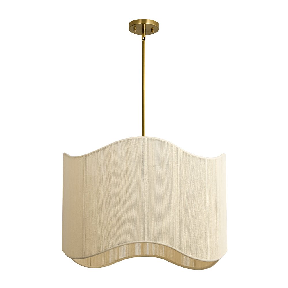 lightfixturesusa-1-light-beige-woven-thread-wavy-drum-cage-chandelier-chandelier-beige-2313244