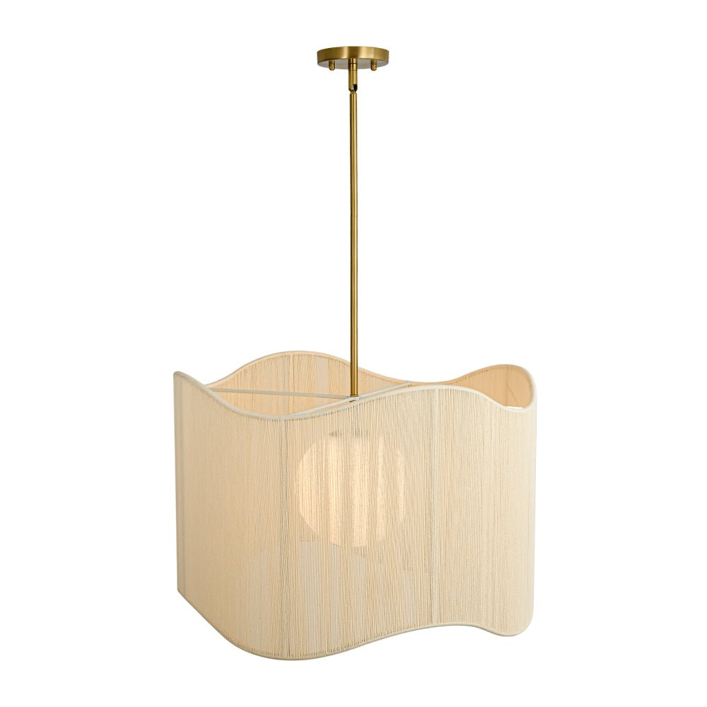 lightfixturesusa-1-light-beige-woven-thread-wavy-drum-cage-chandelier-chandelier-beige-2449084