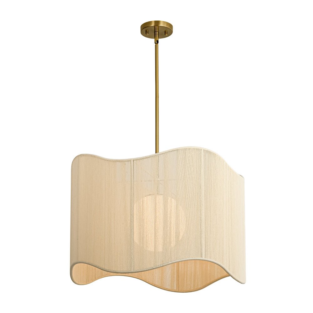 lightfixturesusa-1-light-beige-woven-thread-wavy-drum-cage-chandelier-chandelier-beige-3113474