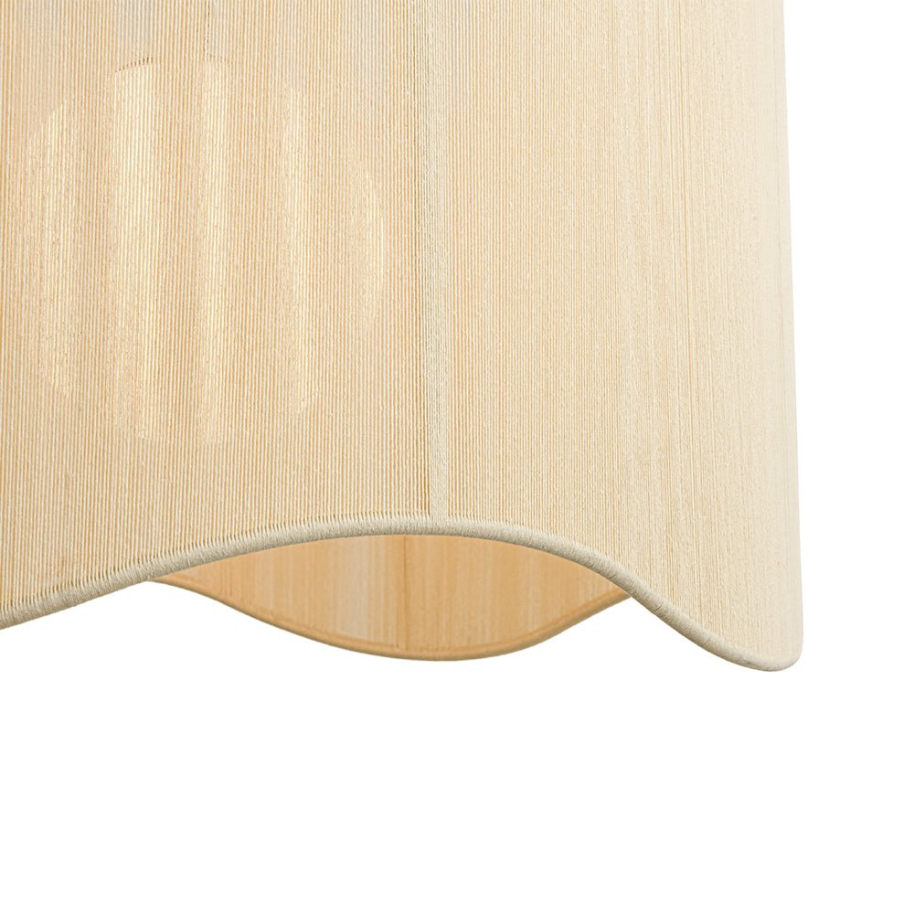 lightfixturesusa-1-light-beige-woven-thread-wavy-drum-cage-chandelier-chandelier-beige-4007695