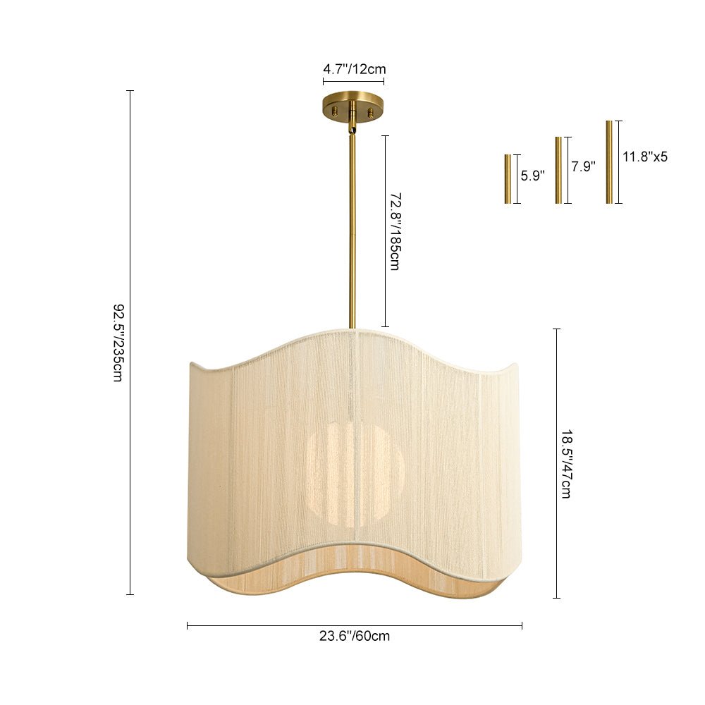 lightfixturesusa-1-light-beige-woven-thread-wavy-drum-cage-chandelier-chandelier-beige-6997960