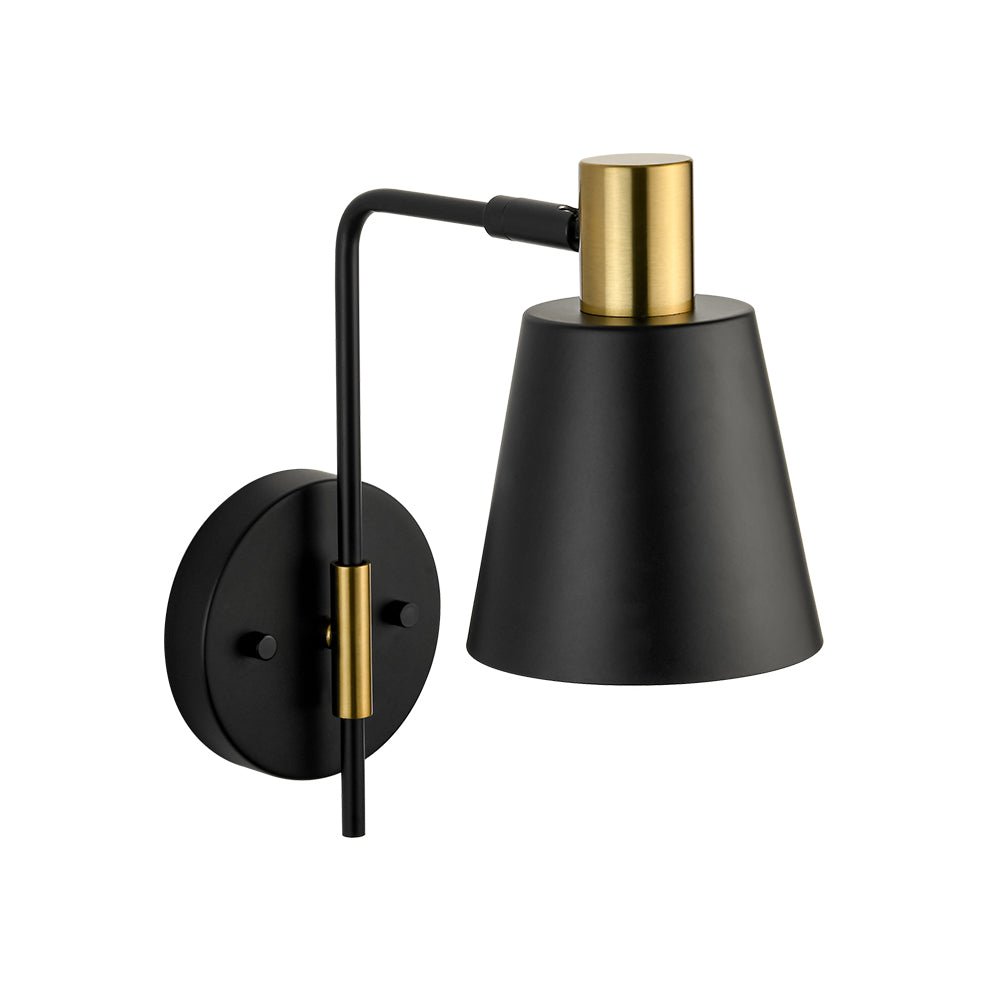 lightfixturesusa-1-light-black-gold-90-degree-adjustable-cone-wall-lamp-wall-sconce-1-pack-455133