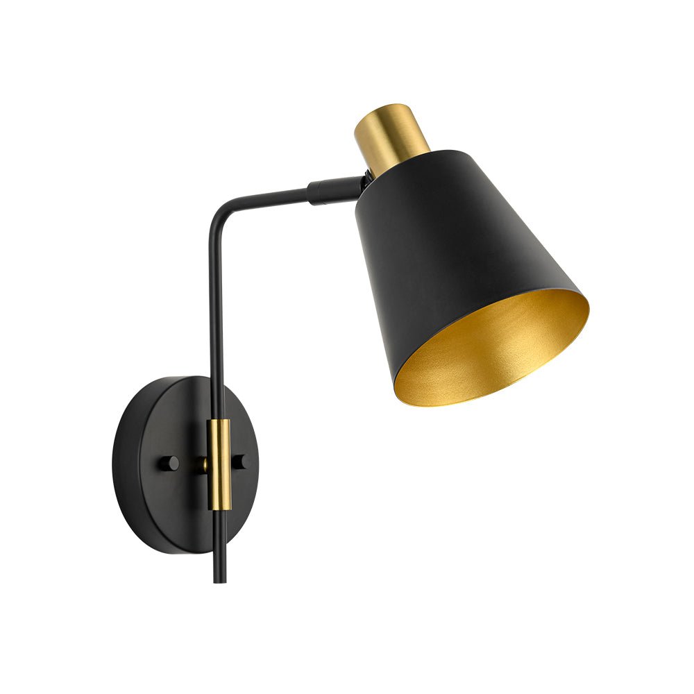 lightfixturesusa-1-light-black-gold-90-degree-adjustable-cone-wall-lamp-wall-sconce-1-pack-876266