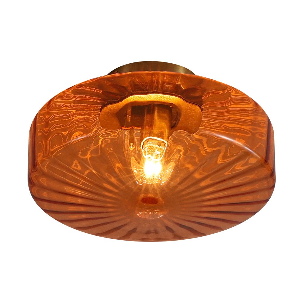 lightfixturesusa-1-light-caramel-amber-ribbed-glass-round-semi-flush-mount-ceiling-light-188-in-1431726
