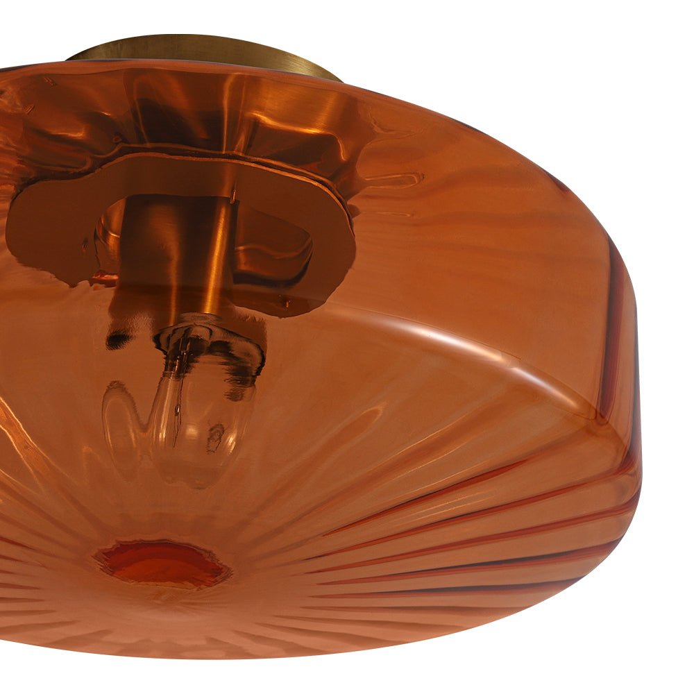 lightfixturesusa-1-light-caramel-amber-ribbed-glass-round-semi-flush-mount-ceiling-light-188-in-3877986
