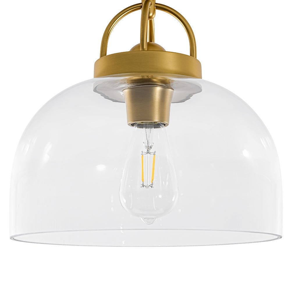 lightfixturesusa-1-light-clear-glass-dome-shade-semi-flush-mount-ceiling-light-brass-206784