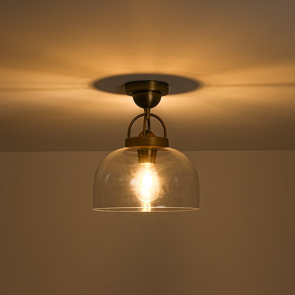 lightfixturesusa-1-light-clear-glass-dome-shade-semi-flush-mount-ceiling-light-brass-711783