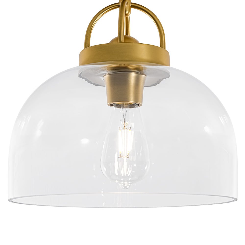 lightfixturesusa-1-light-clear-glass-dome-shade-semi-flush-mount-ceiling-light-brass-943543