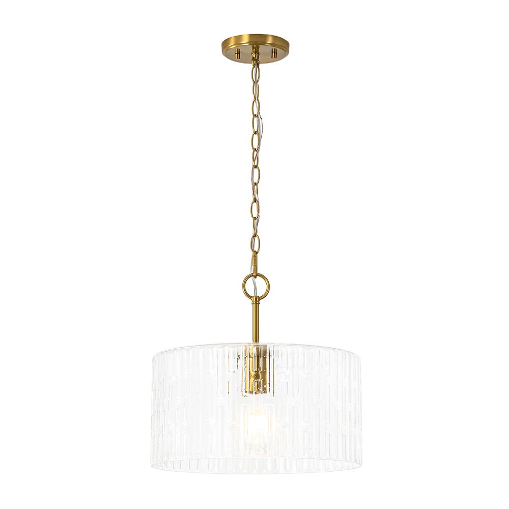 lightfixturesusa-1-light-clear-striped-glass-drum-semi-flush-round-cage-pendant-chandelier-brass-6165331