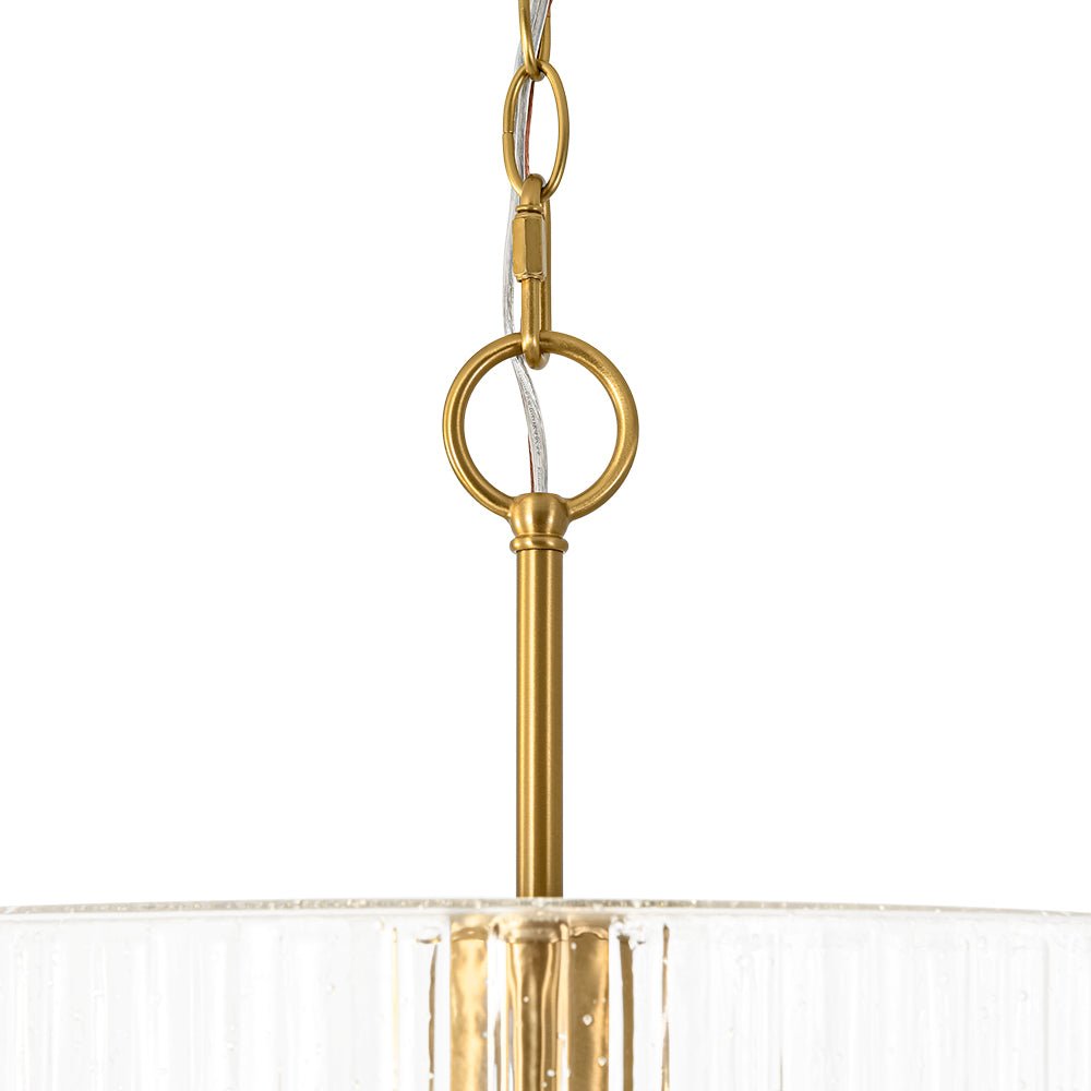 lightfixturesusa-1-light-clear-striped-glass-drum-semi-flush-round-cage-pendant-chandelier-brass-7122223