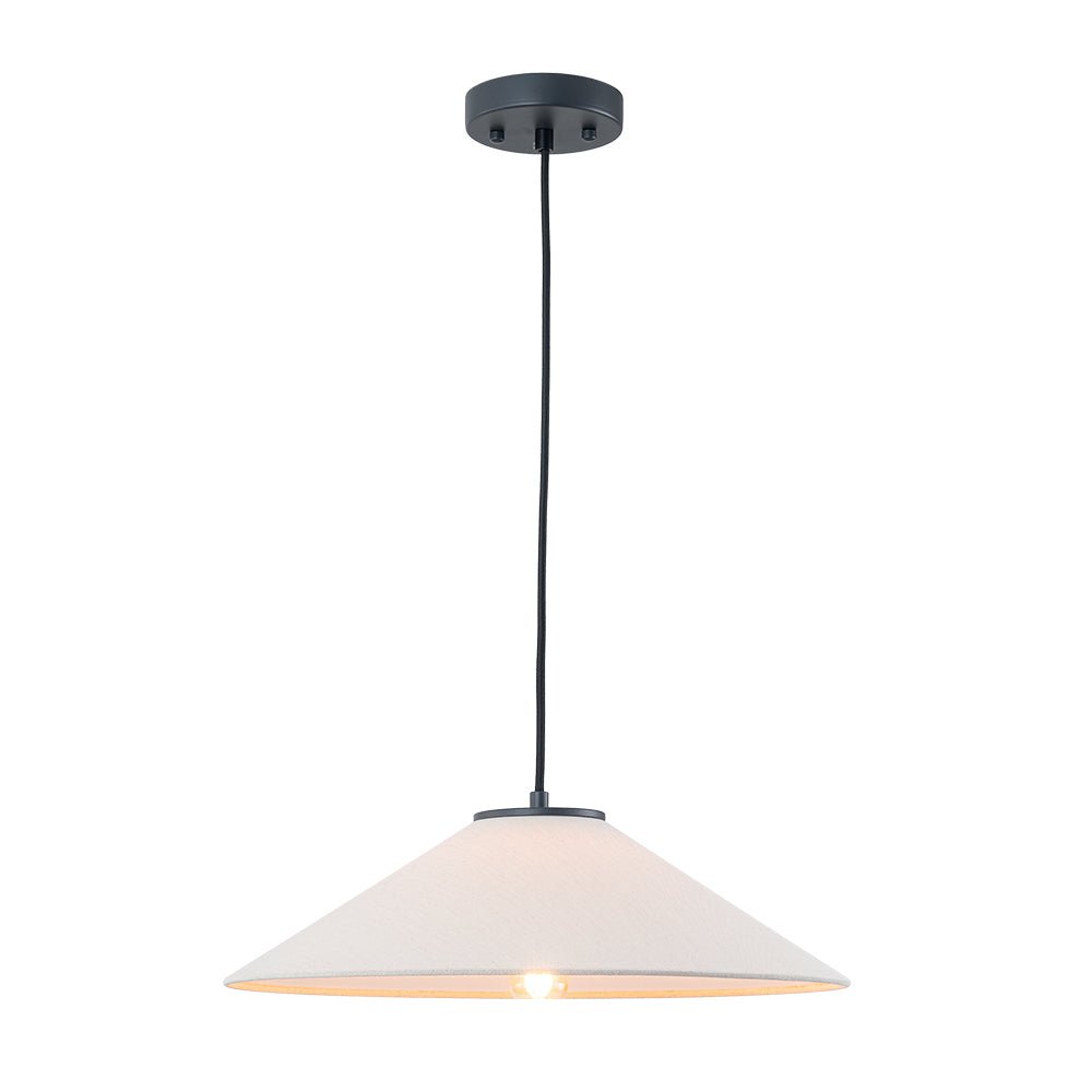 lightfixturesusa-1-light-large-white-linen-shallow-conical-cage-pendant-ceiling-light-17-in-1311571
