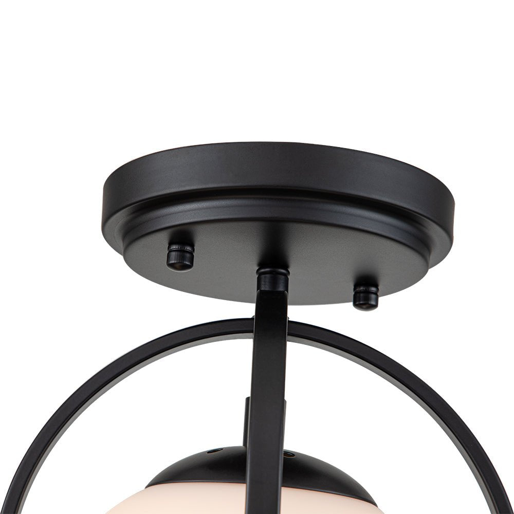lightfixturesusa-1-light-opal-glass-sphere-semi-flush-mount-ceiling-light-black-308623