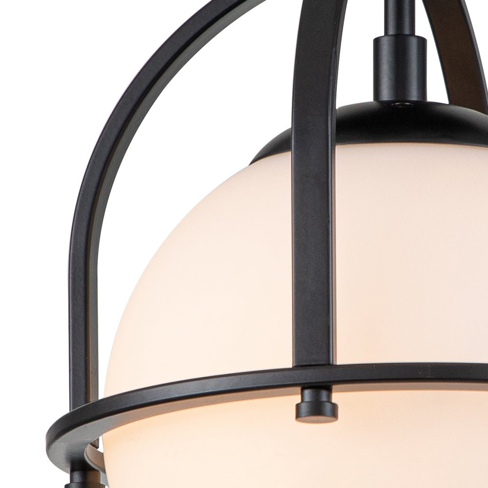 lightfixturesusa-1-light-opal-glass-sphere-semi-flush-mount-ceiling-light-black-571666
