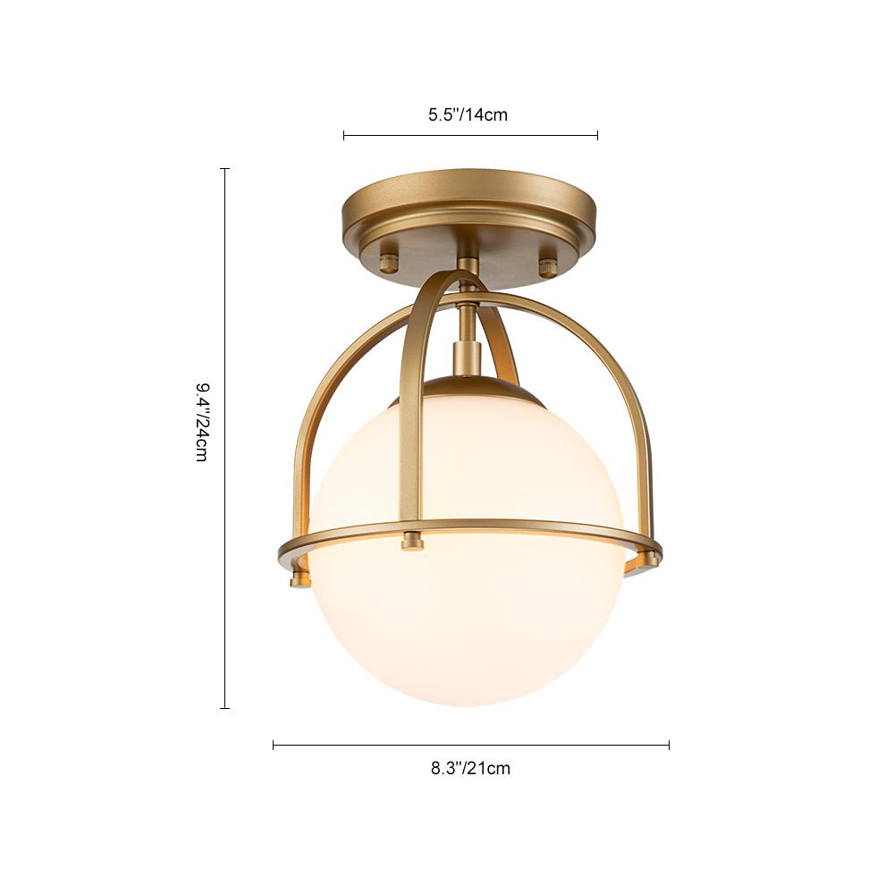 lightfixturesusa-1-light-opal-glass-sphere-semi-flush-mount-ceiling-light-black-889408