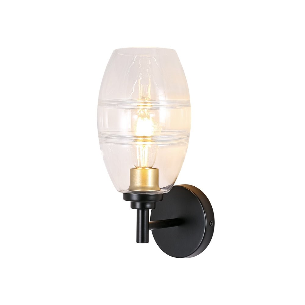 lightfixturesusa-1-light-oval-clear-embossed-glass-vanity-wall-sconce-wall-sconce-black-8875323