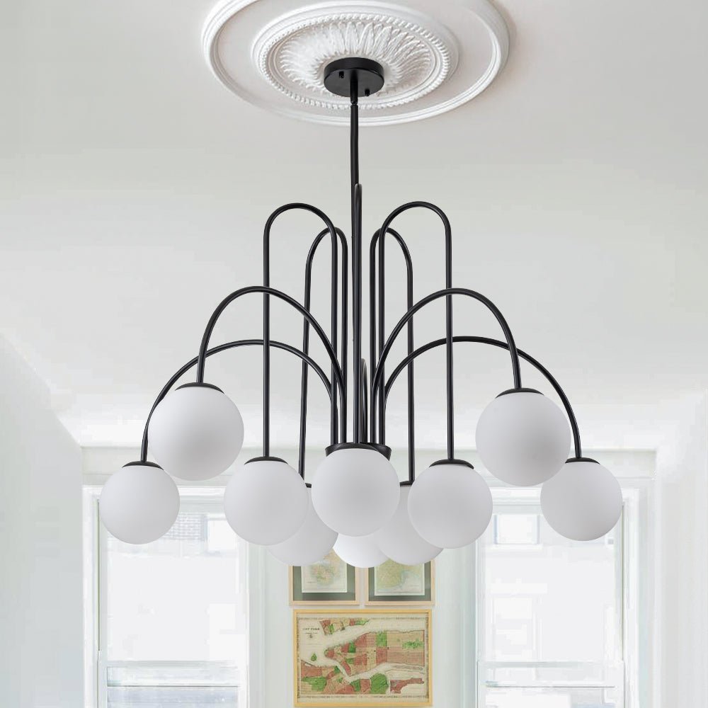 lightfixturesusa-10-light-frosted-glass-globe-bubble-chandelier-chandelier-black-554752