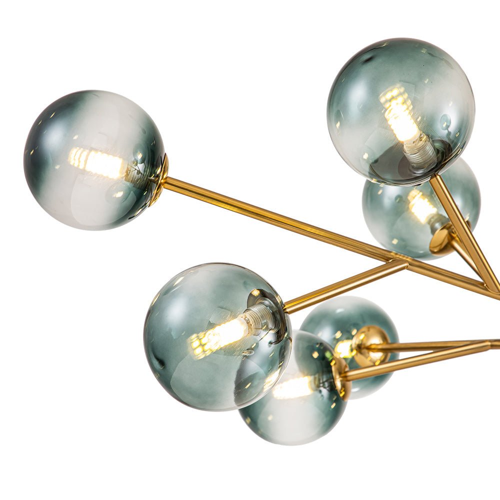 lightfixturesusa-15-light-branch-blue-glass-globe-bubble-chandelier-chandelier-gold-15-lt-637186