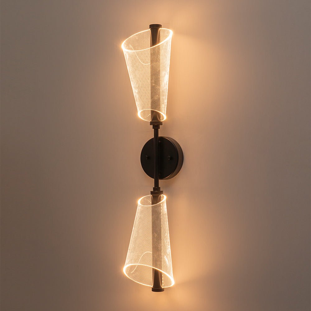 lightfixturesusa-2-light-dimmable-led-up-down-conical-vanity-wall-sconce-wall-sconce-black-1-pack-6521522