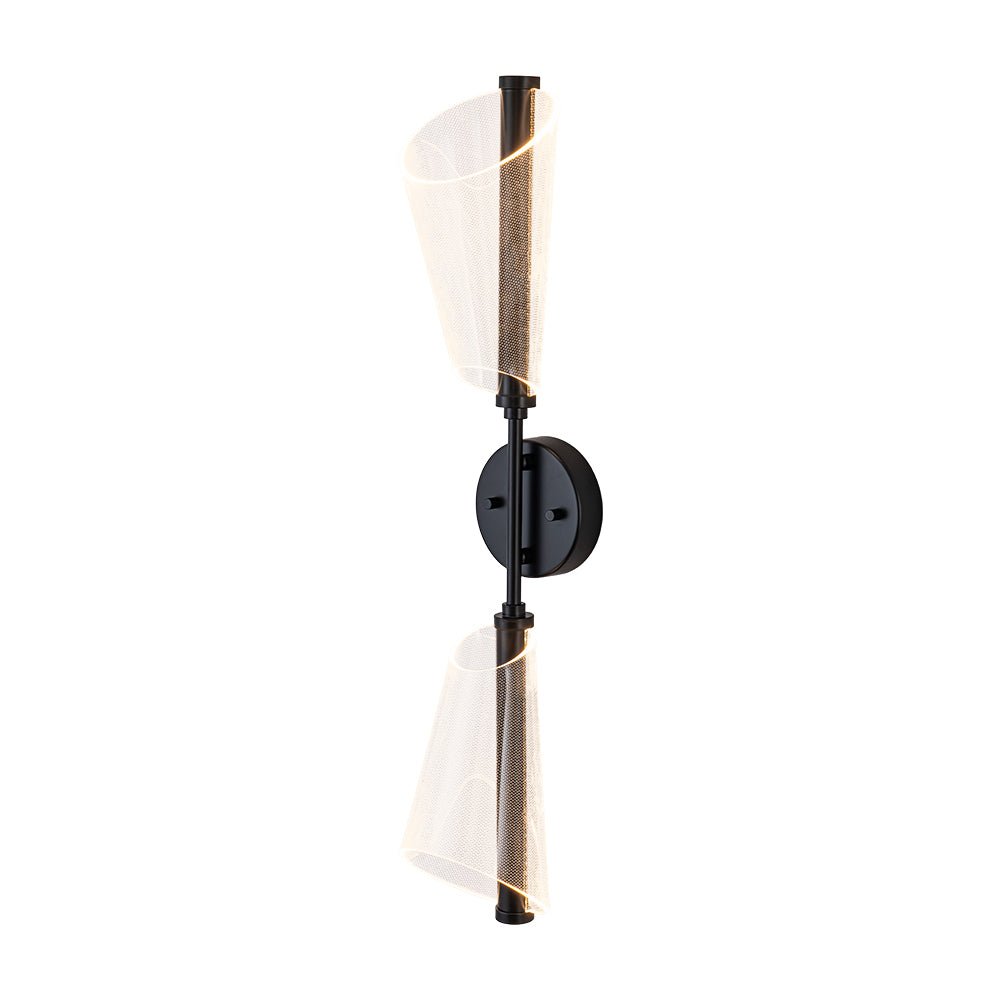 lightfixturesusa-2-light-dimmable-led-up-down-conical-vanity-wall-sconce-wall-sconce-black-2-packs-4860444