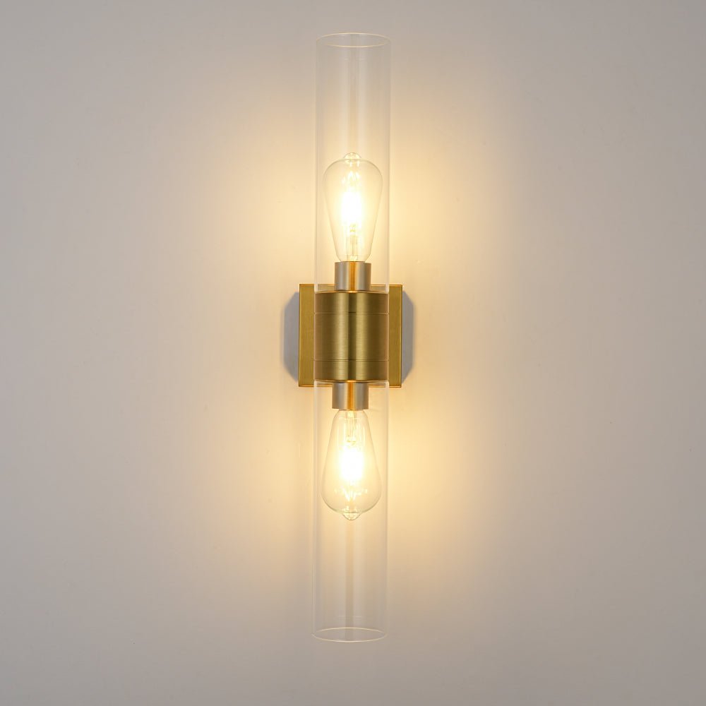 lightfixturesusa-2-light-up-down-glass-linear-tube-vanity-wall-lamp-wall-sconce-brass-8641100