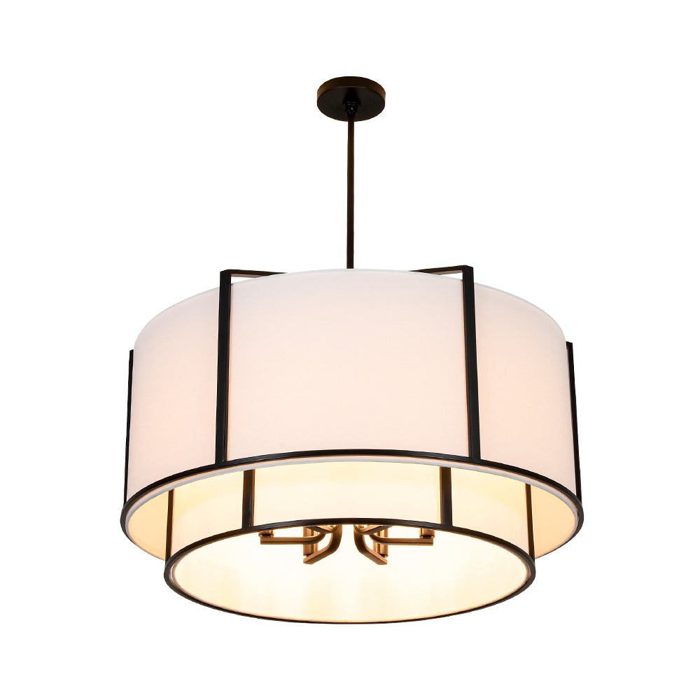 lightfixturesusa-2-tier-large-white-fabric-drum-cage-chandelier-chandelier-28-in-4595125