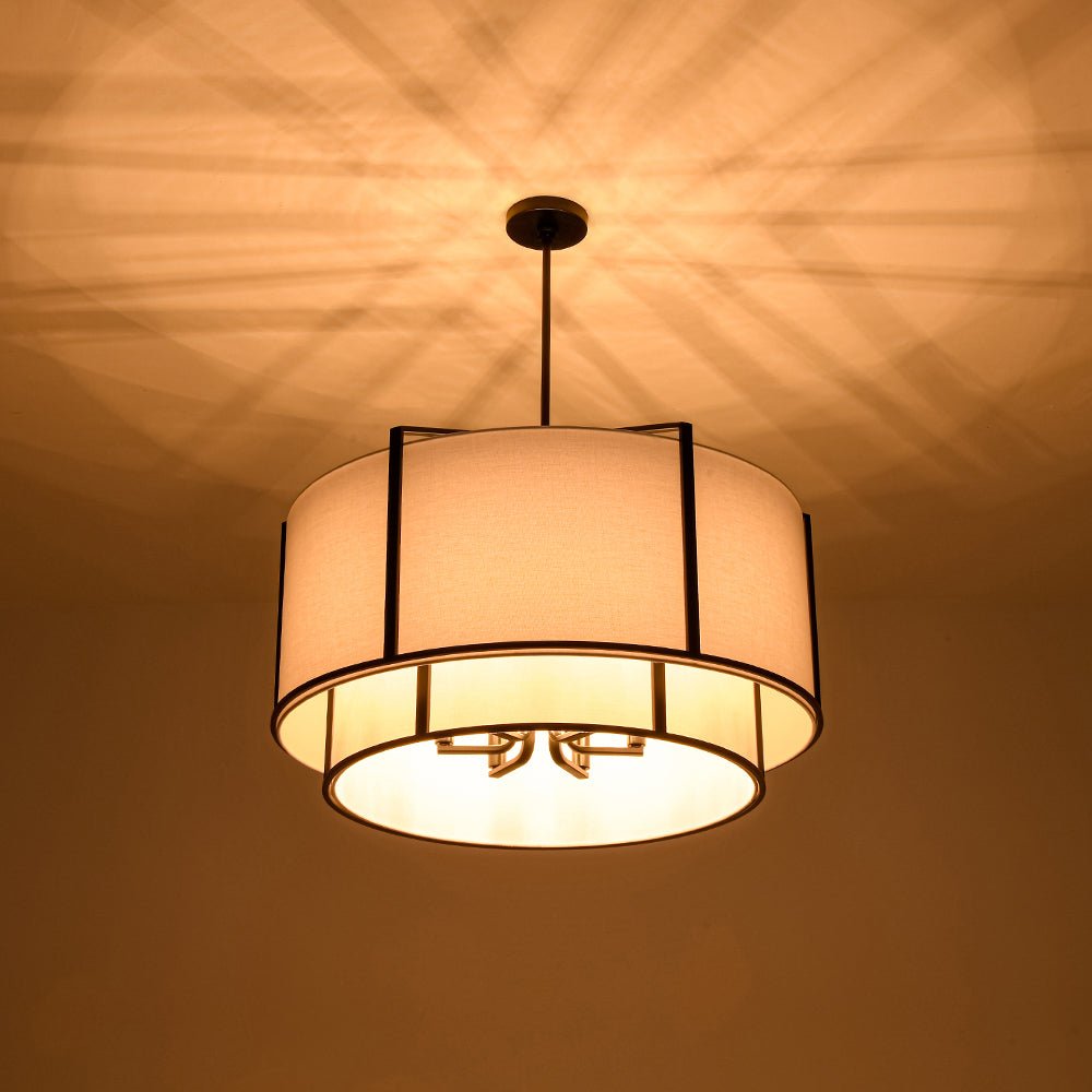 lightfixturesusa-2-tier-large-white-fabric-drum-cage-chandelier-chandelier-28-in-6532711
