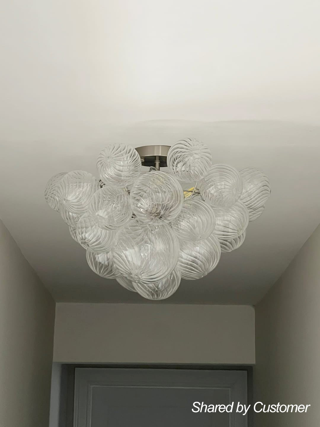 lightfixturesusa-3-light-brass-cluster-ribbed-glass-bubble-semi-flush-chandelier-chandelier-229539