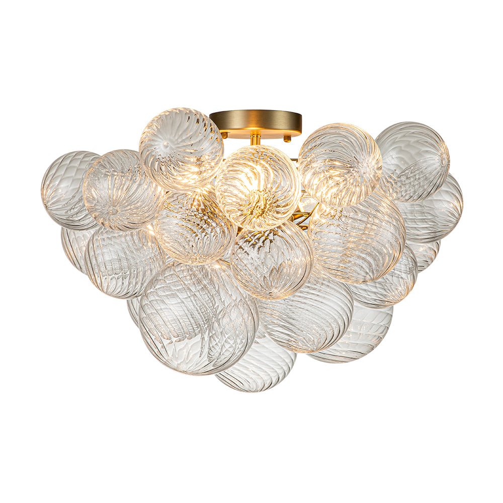 lightfixturesusa-3-light-brass-cluster-ribbed-glass-bubble-semi-flush-chandelier-chandelier-246912