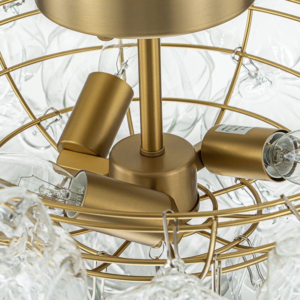 lightfixturesusa-3-light-brass-sculpture-glass-globe-bubble-semi-flush-chandelier-chandelier-brass-3-lt-pre-order-119978