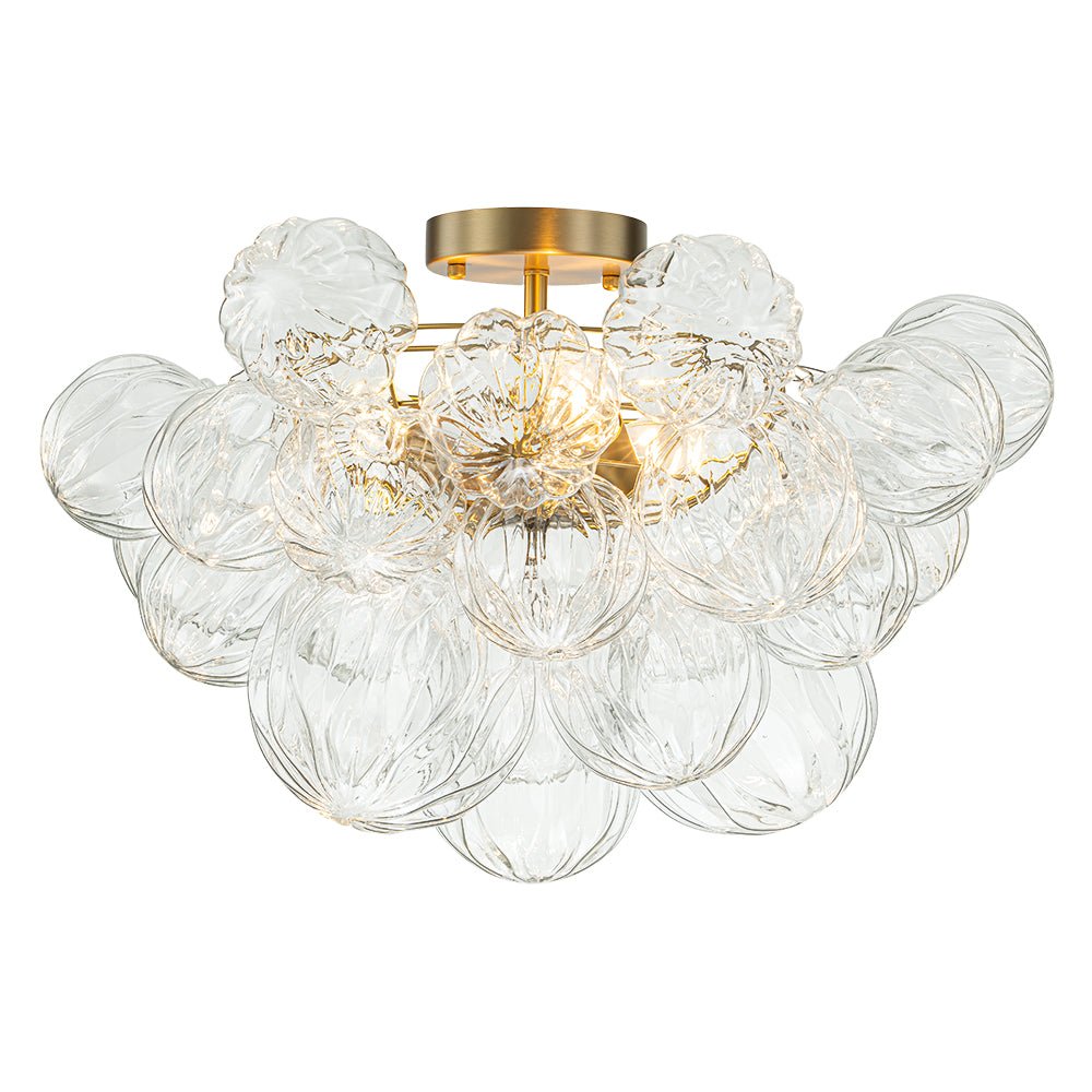 lightfixturesusa-3-light-brass-sculpture-glass-globe-bubble-semi-flush-chandelier-chandelier-brass-3-lt-pre-order-321034