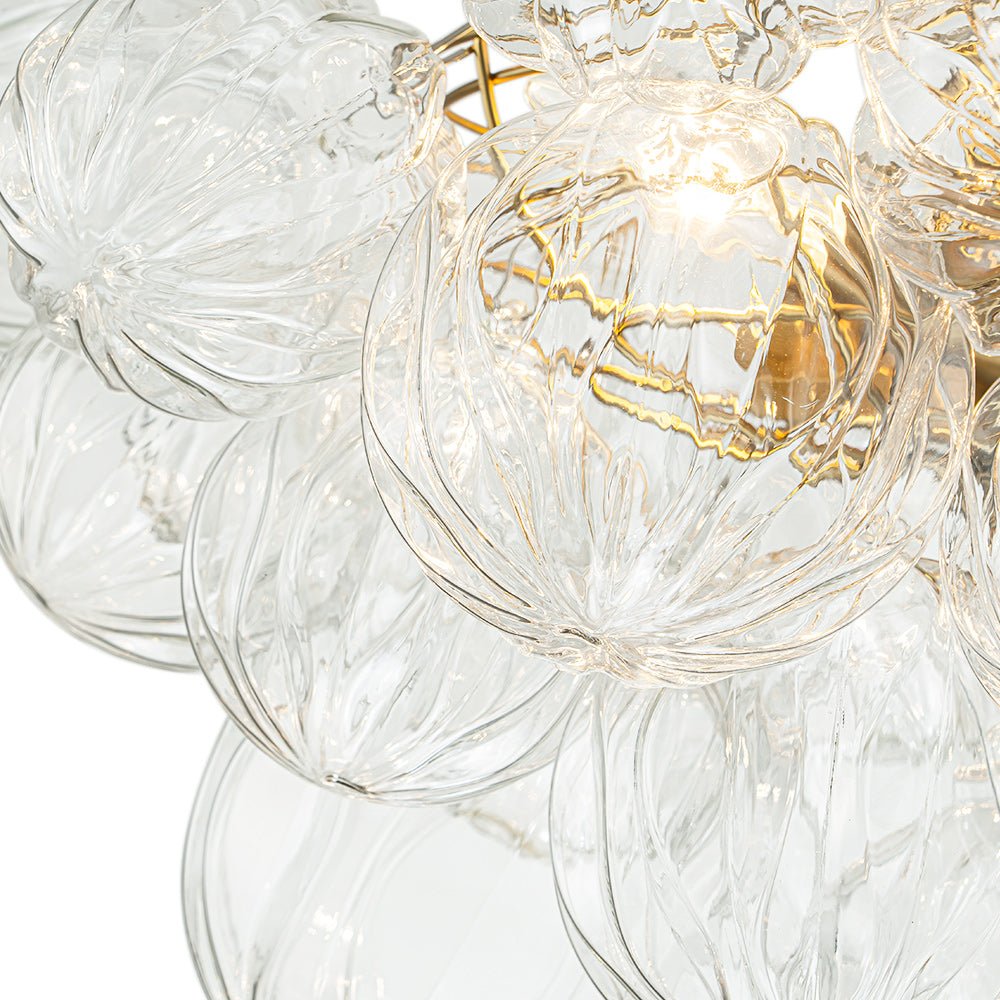 lightfixturesusa-3-light-brass-sculpture-glass-globe-bubble-semi-flush-chandelier-chandelier-brass-3-lt-pre-order-522154