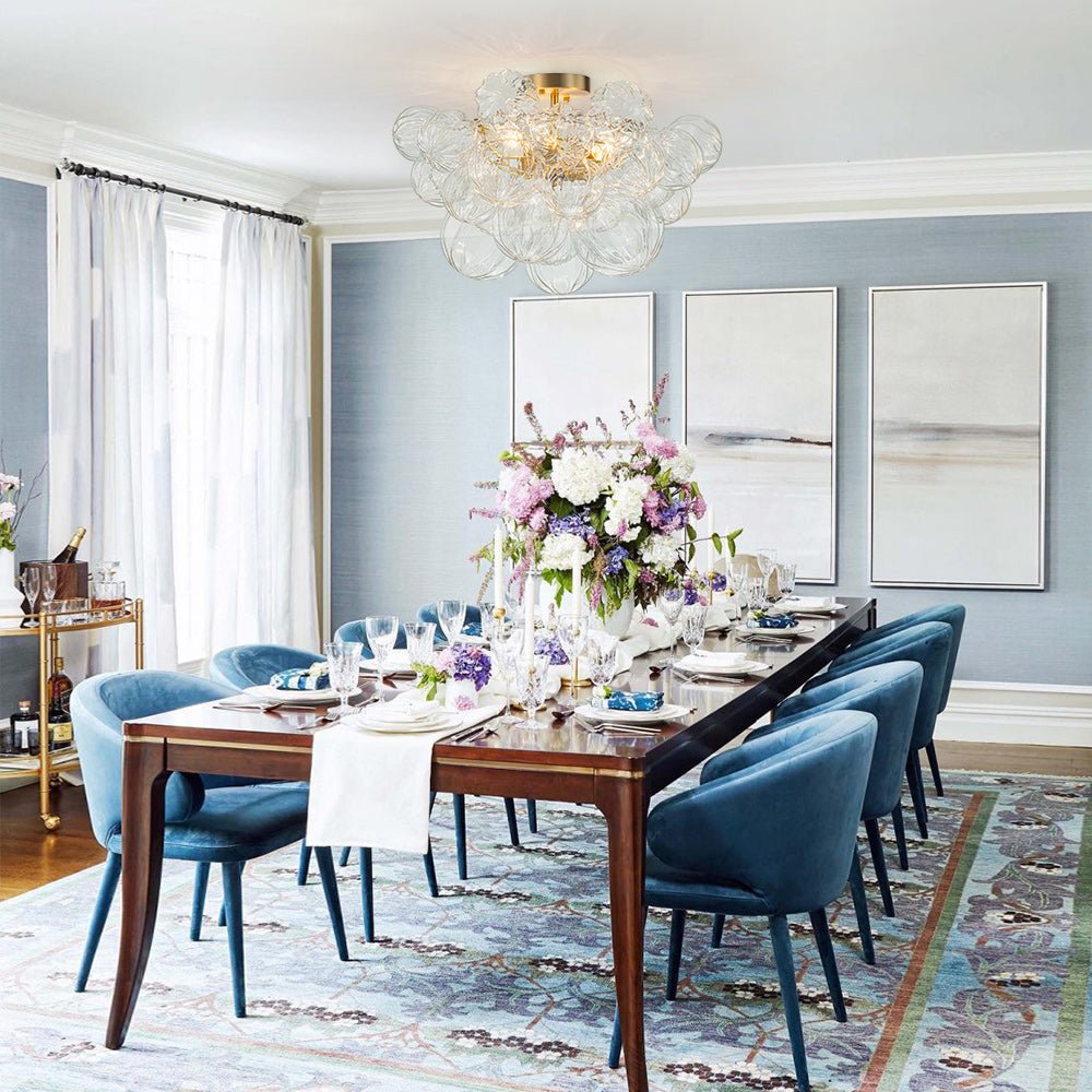 lightfixturesusa-3-light-brass-sculpture-glass-globe-bubble-semi-flush-chandelier-chandelier-brass-3-lt-pre-order-738944