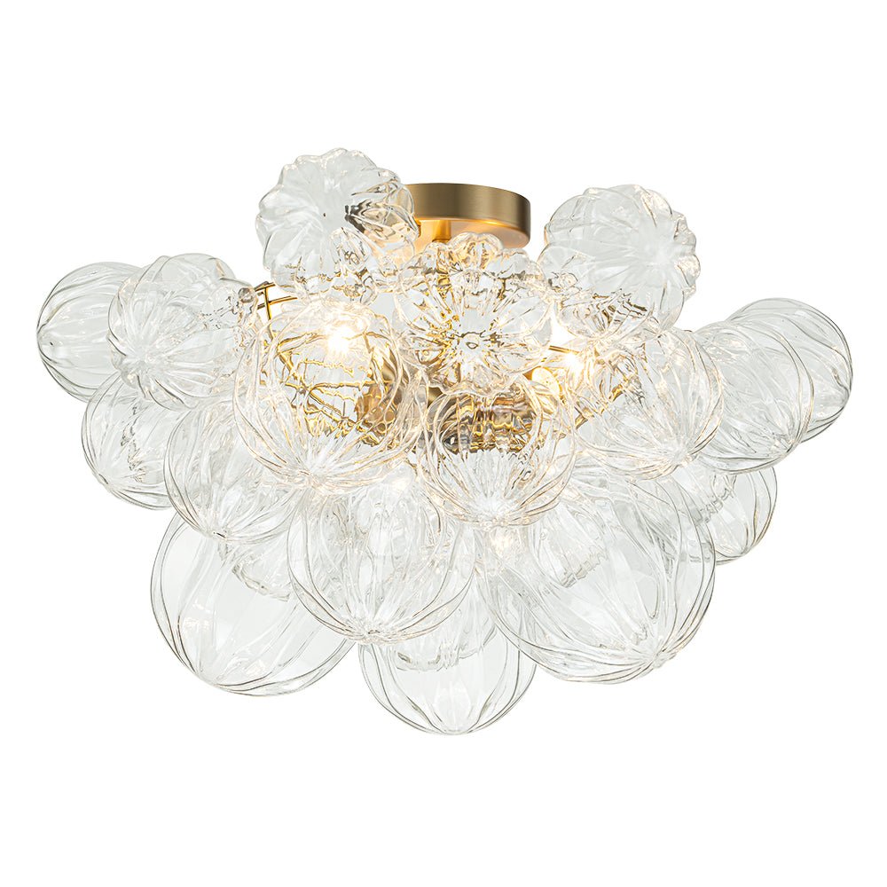lightfixturesusa-3-light-brass-sculpture-glass-globe-bubble-semi-flush-chandelier-chandelier-brass-3-lt-pre-order-900260